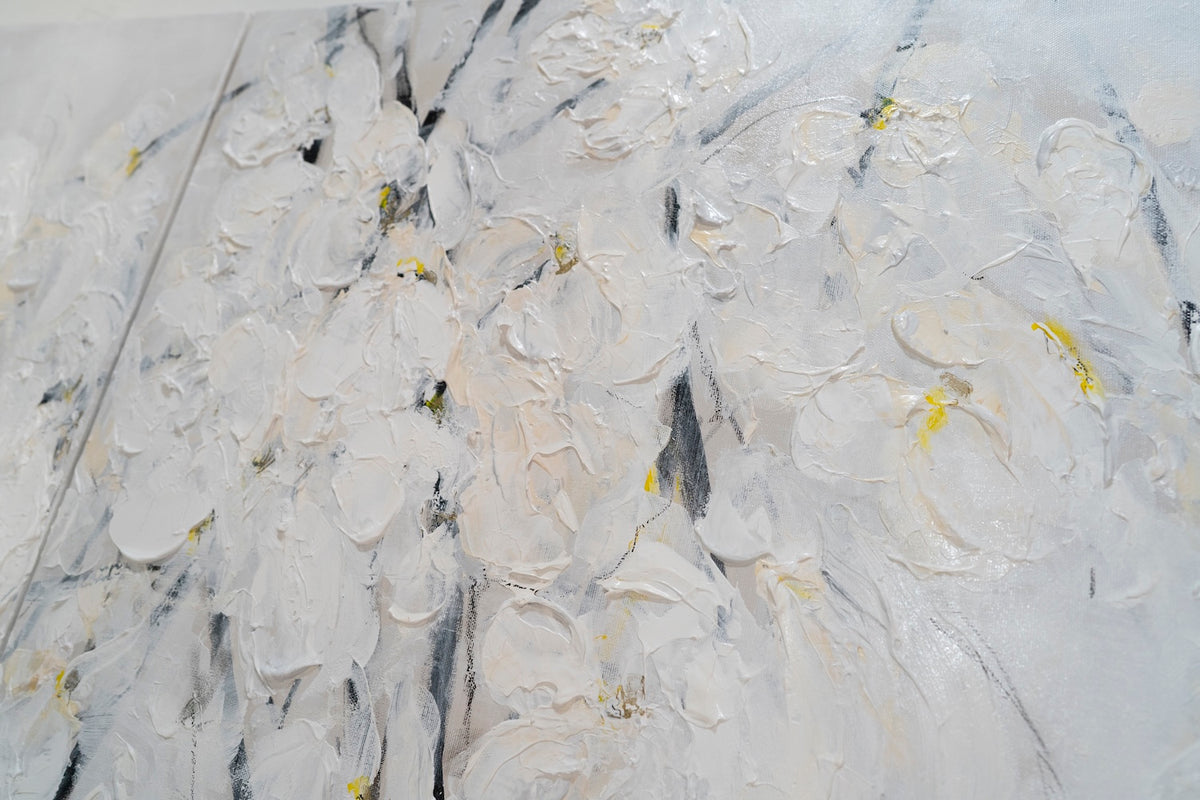 Flowers contemporary painting art