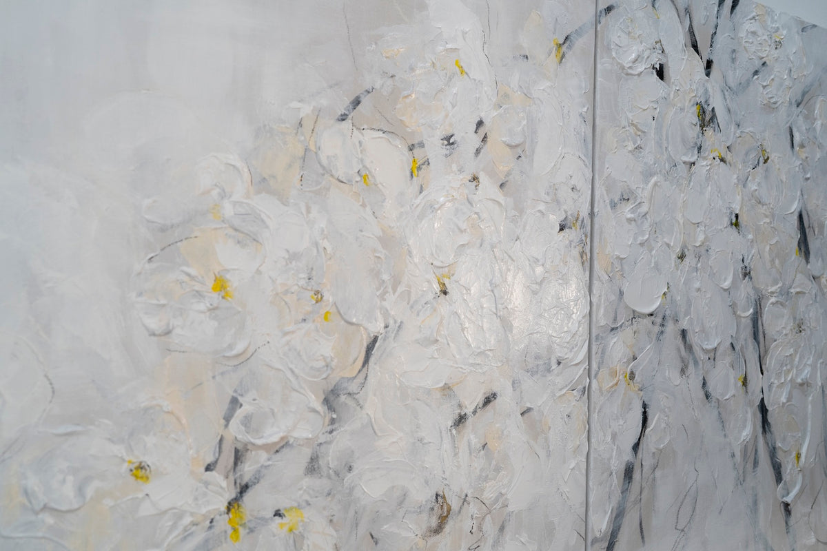 Flowers contemporary painting art