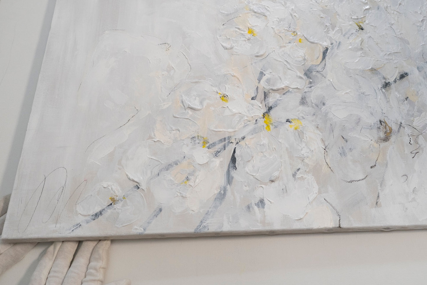 Flowers contemporary painting art