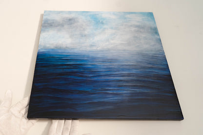 Sea scape painting