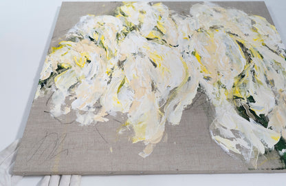 Flowers contemporary painting art