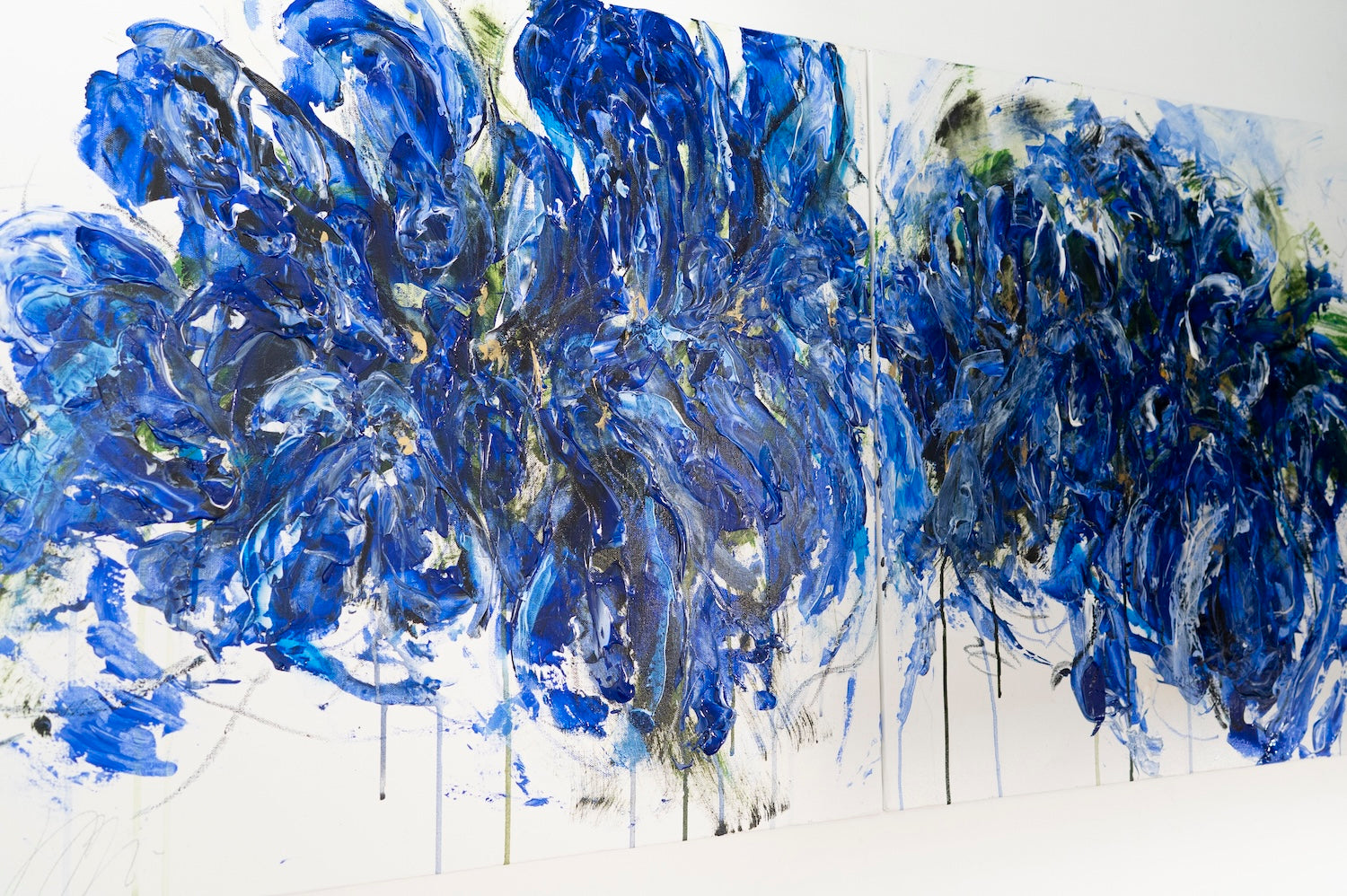 Flowers contemporary painting art
