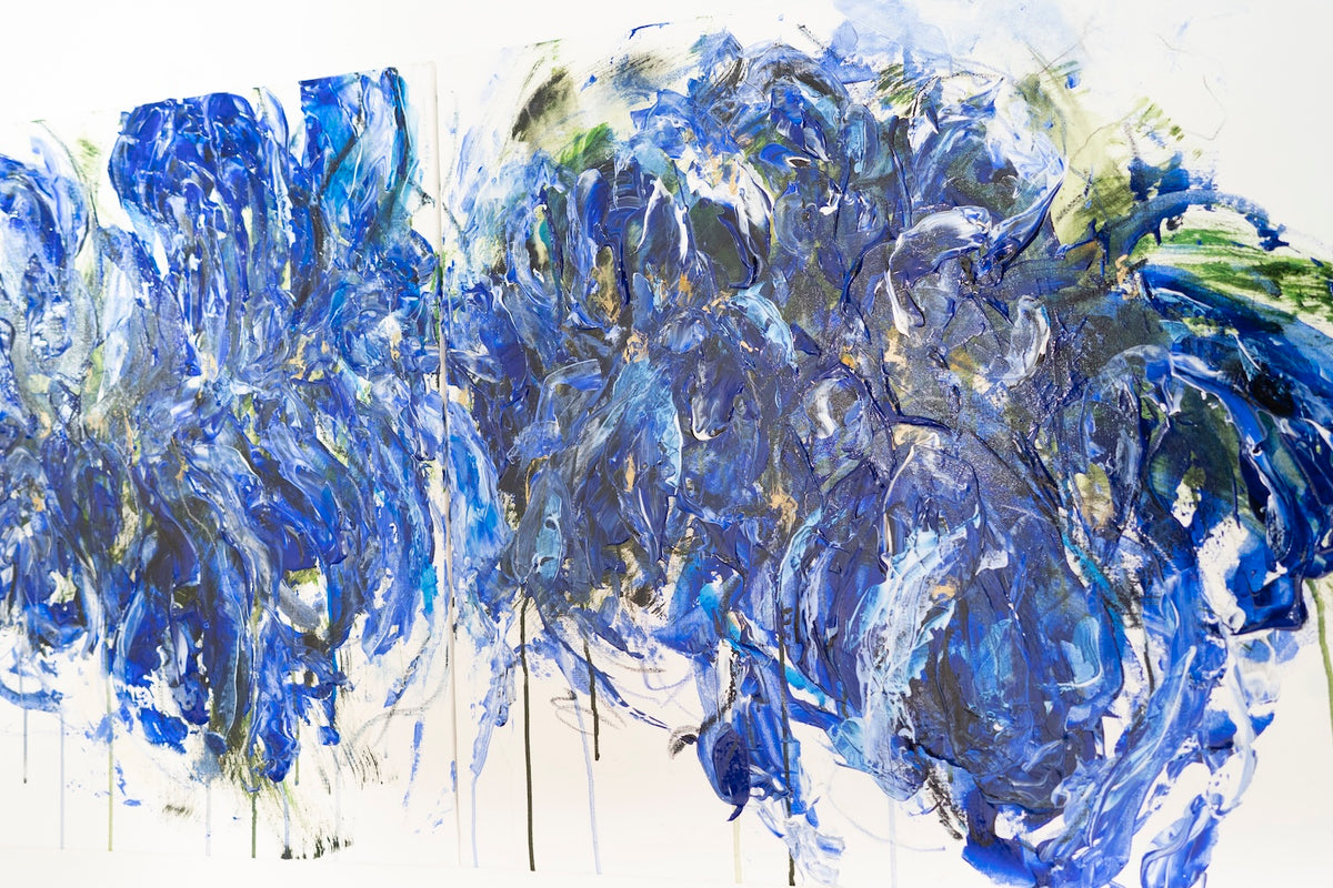 Flowers contemporary painting art