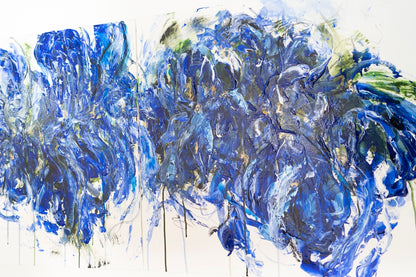 Flowers contemporary painting art