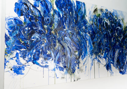 Flowers contemporary painting art