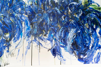 Flowers contemporary painting art
