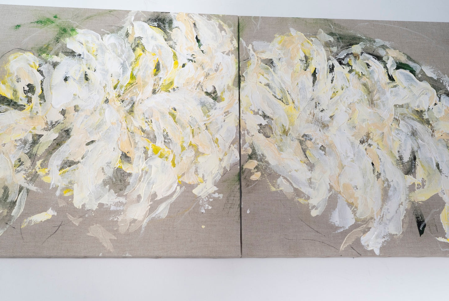 Flowers contemporary painting art