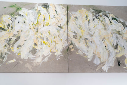Flowers contemporary painting art