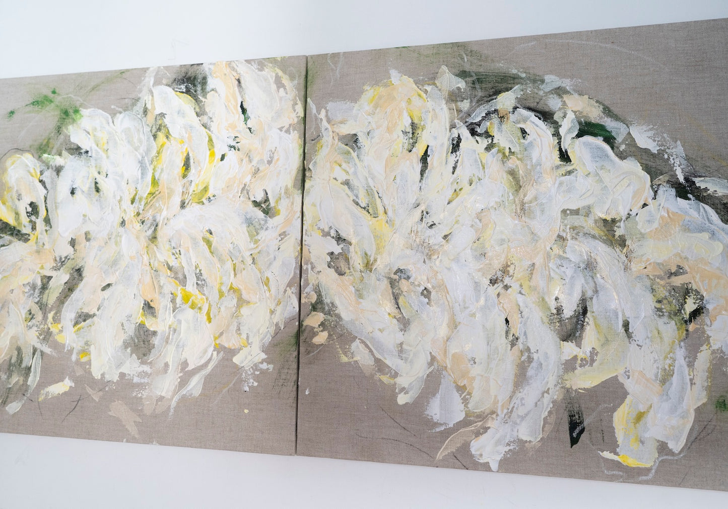 Flowers contemporary painting art