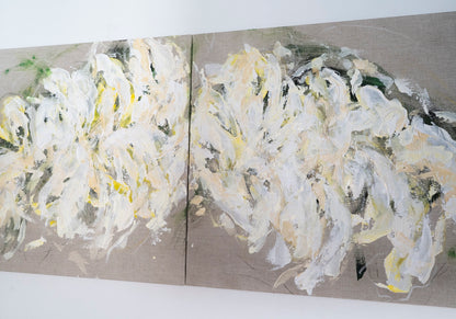 Flowers contemporary painting art