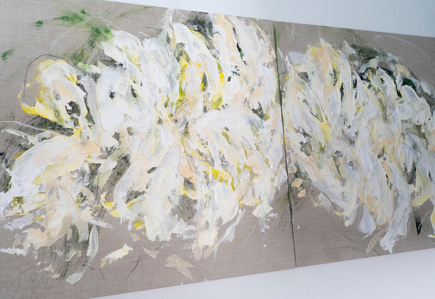 Flowers contemporary painting art