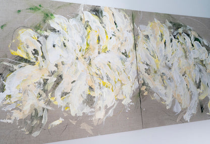 Flowers contemporary painting art