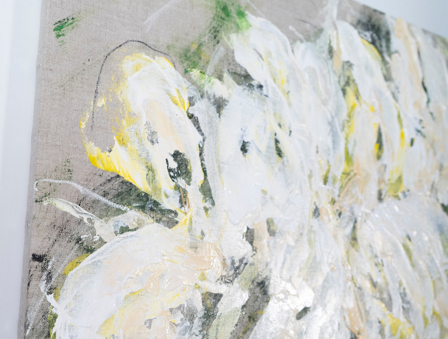 Flowers contemporary painting art