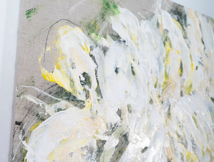 Flowers contemporary painting art