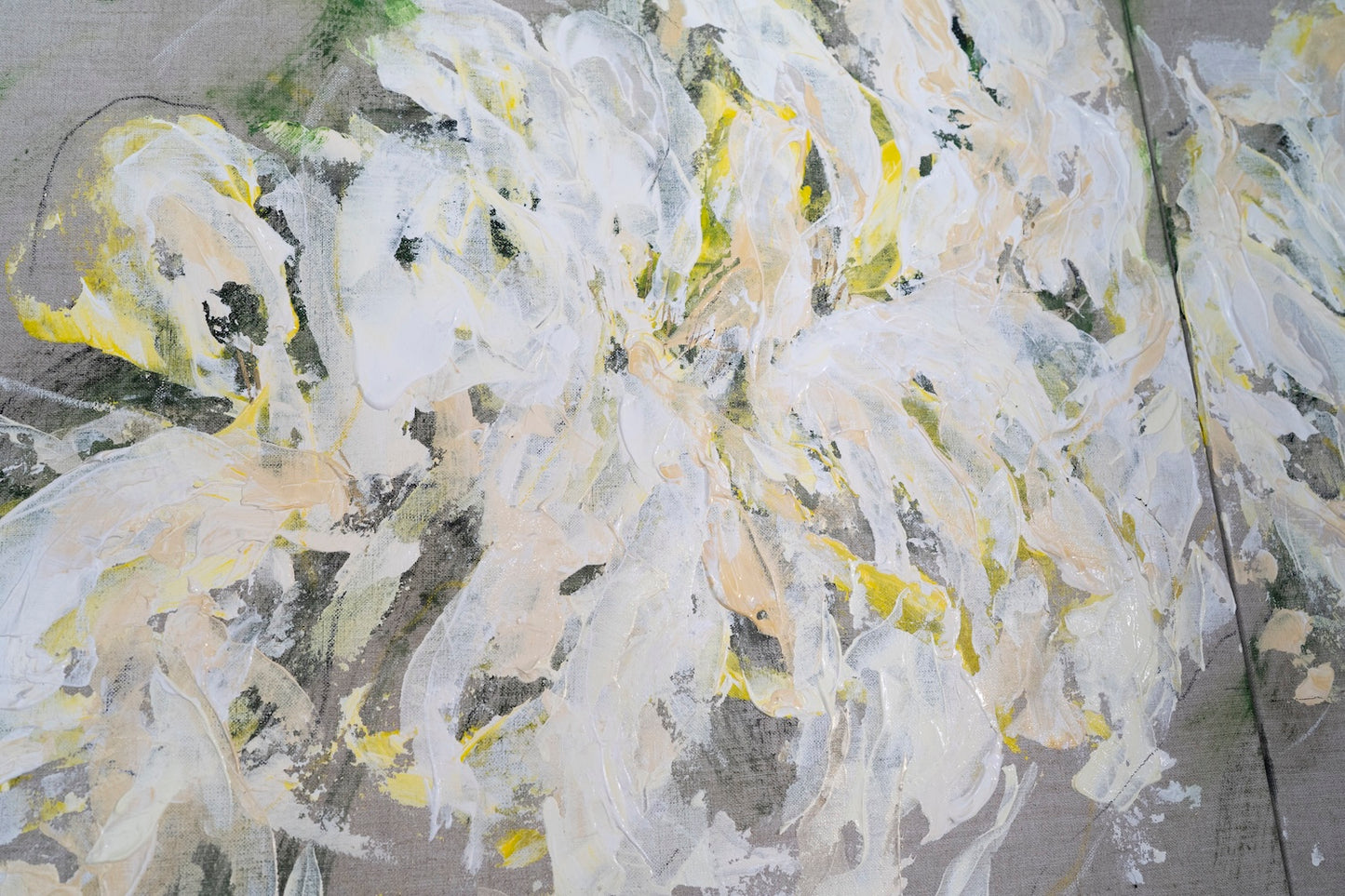 Flowers contemporary painting art