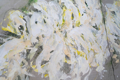 Flowers contemporary painting art