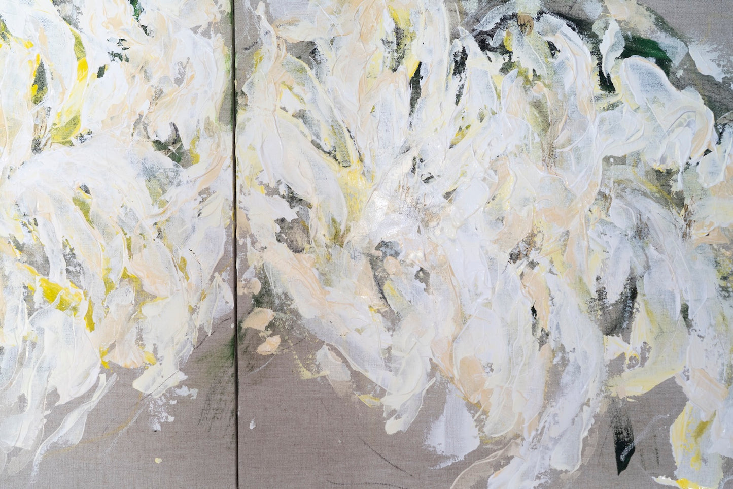 Flowers contemporary painting art