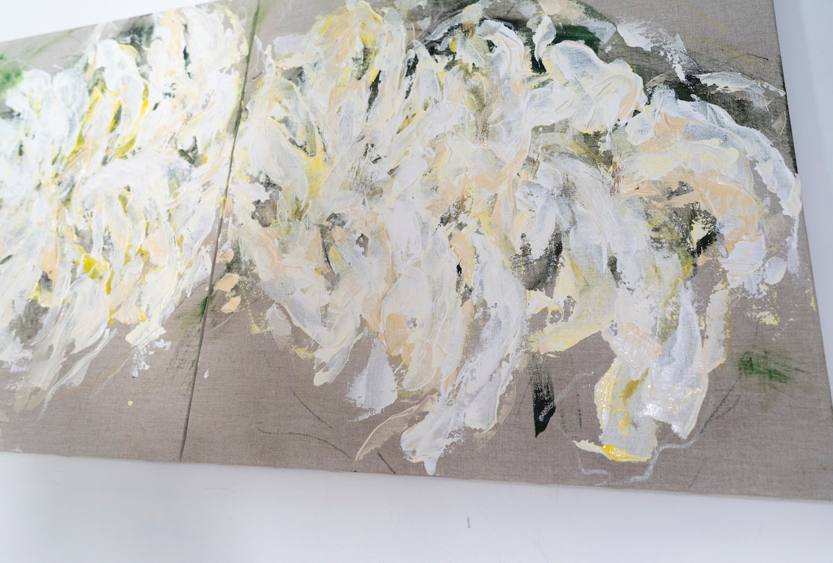 Flowers contemporary painting art