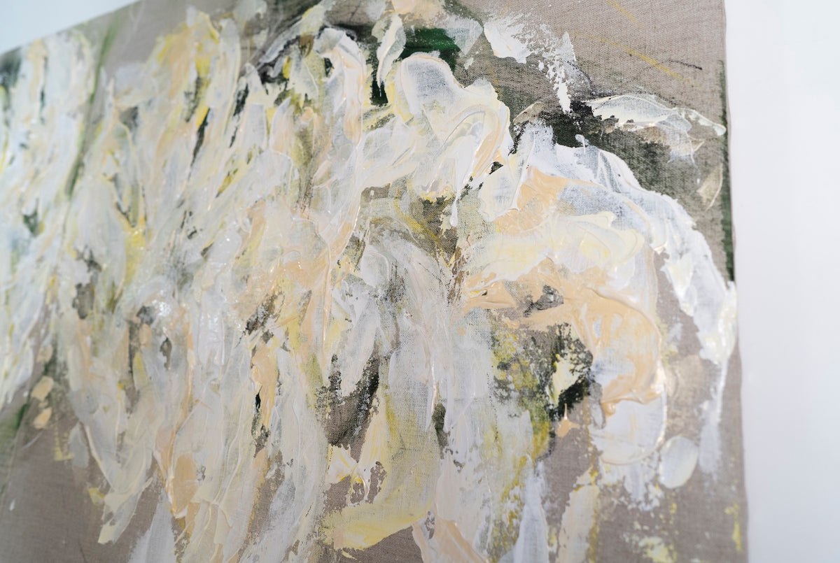 Flowers contemporary painting art