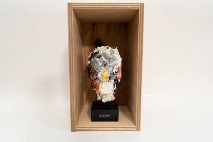 Silver sculpture    contemporary art