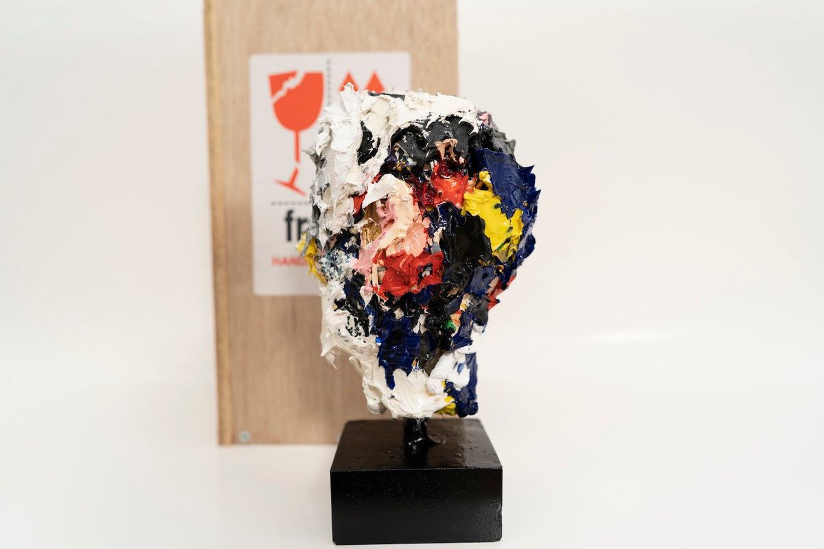 Silver sculpture    contemporary art