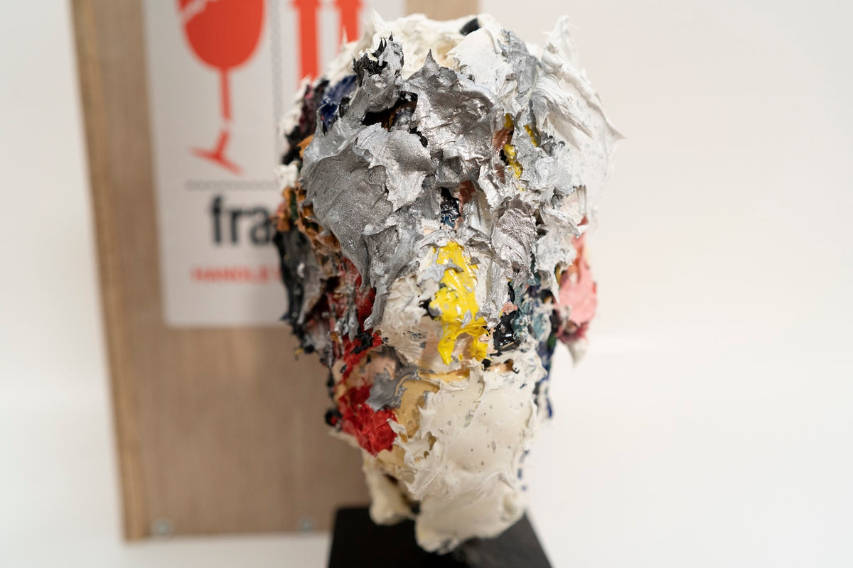 Silver sculpture    contemporary art