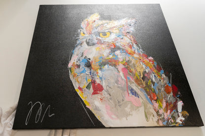 owl contemporary painting art