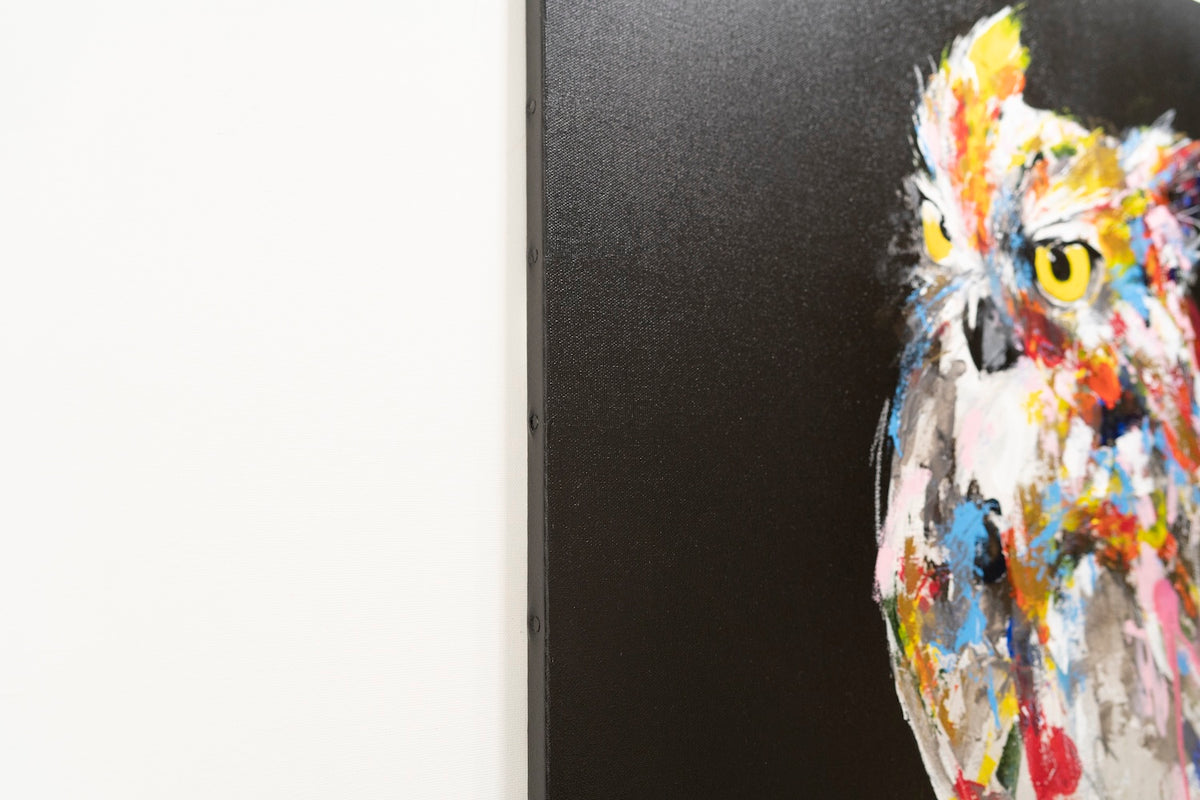 owl contemporary painting art
