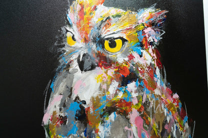 owl contemporary painting art