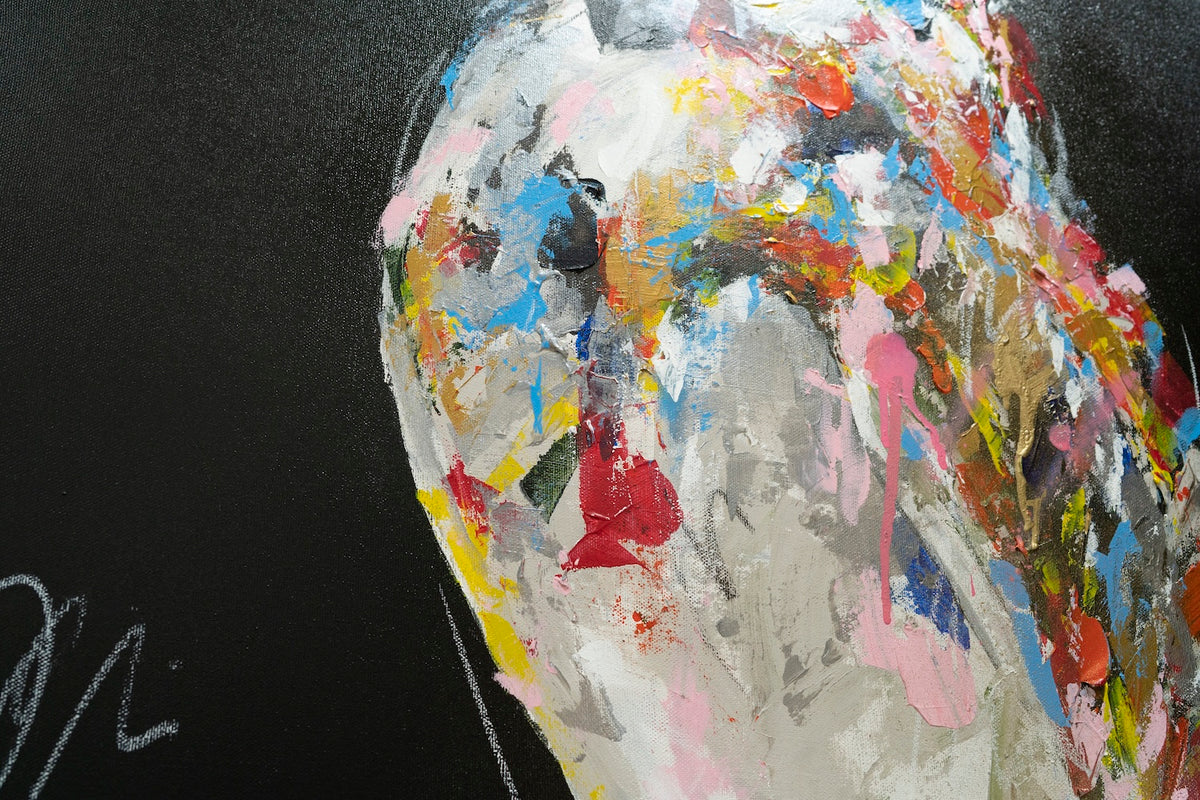 owl contemporary painting art