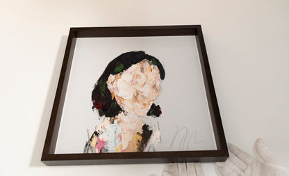 mirror series UNTITLED Portrait contemporary painting art