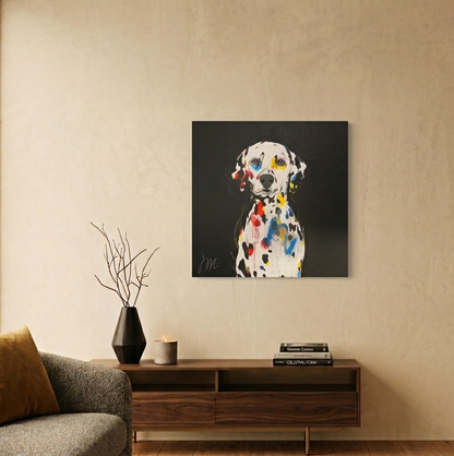 Dalmatian  contemporary painting art