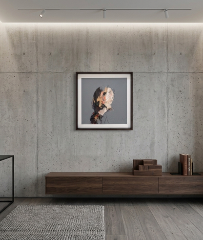 mirror series UNTITLED Portrait (Large size)  contemporary painting art