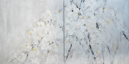 Flowers contemporary painting art