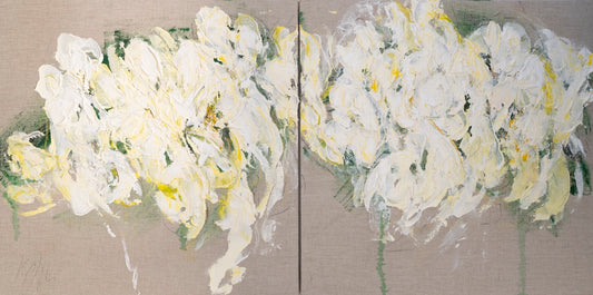 "Flowers" contemporary painting