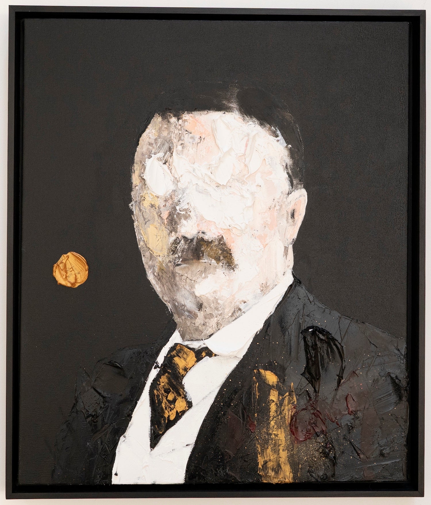 UNTITLED Portrait work (Theodore Roosevelt) contemporary painting