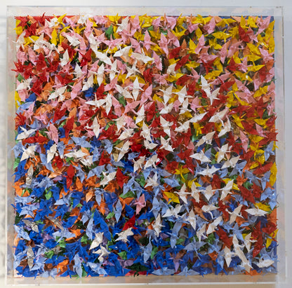 UNTITLED No,18 (千 Sen)  contemporary painting art