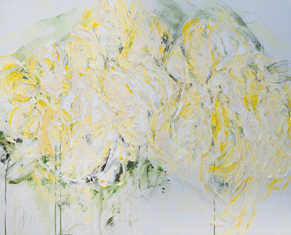 Flowers  contemporary painting art