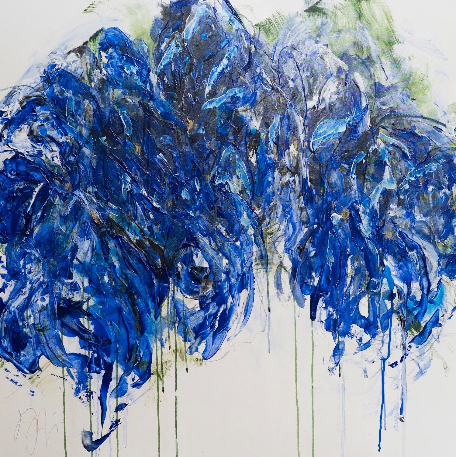 Flowers  contemporary painting art