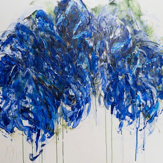 Flowers  contemporary painting art