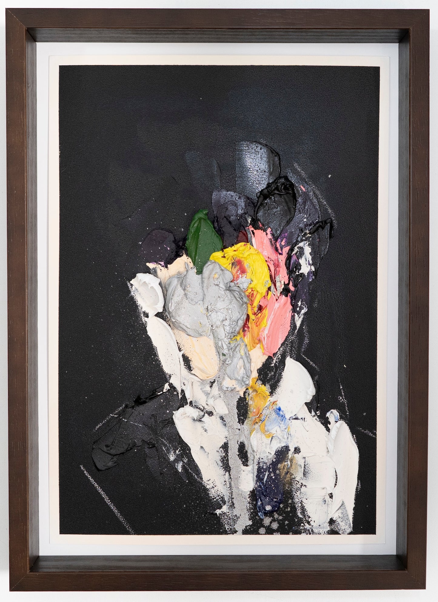 mirror series Silver Portrait work contemporary painting art