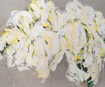Flowers contemporary painting art