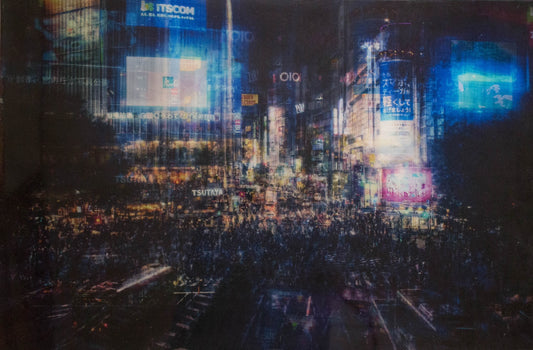 Shibuya,Tokyo painting