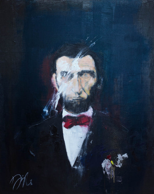 Abraham Lincoln contemporary painting