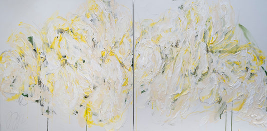 Flowers contemporary painting art