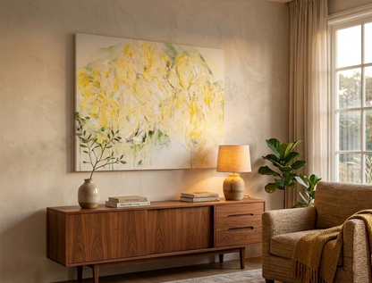 Flowers  contemporary painting art