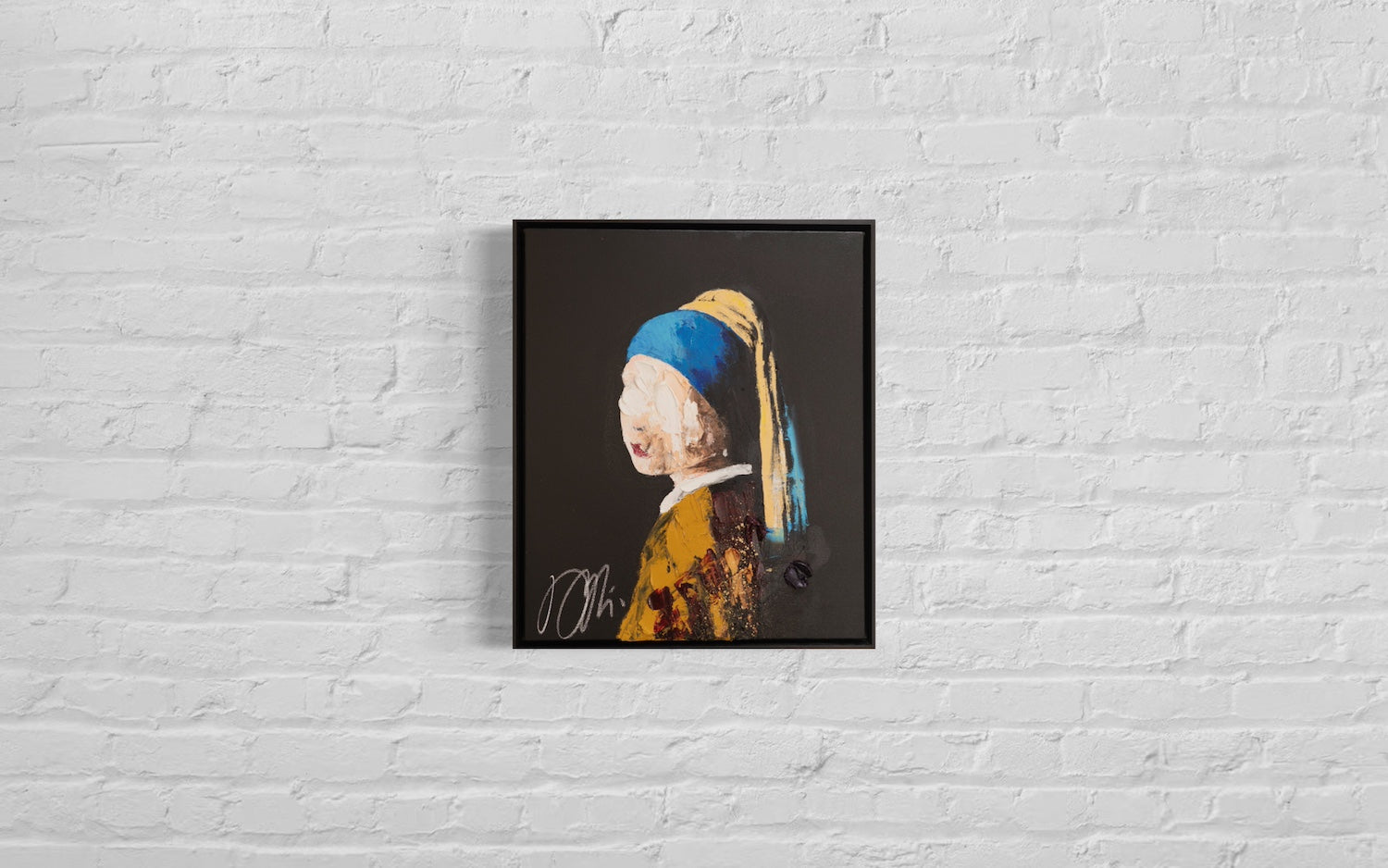 UNTITLED Portrait work (Girl with a Pearl Earring)