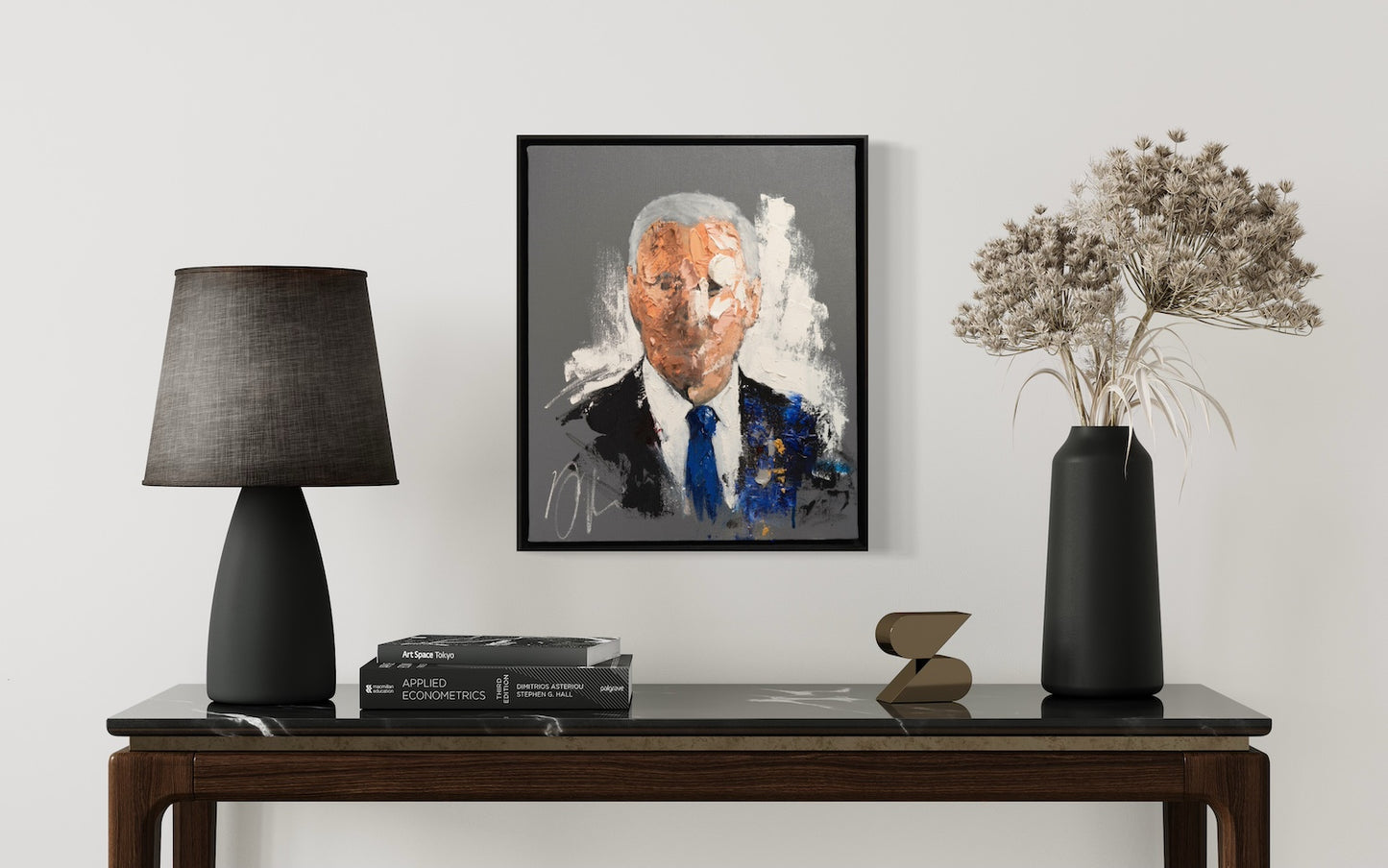 UNTITLED Portrait work (Joe Biden) contemporary painting