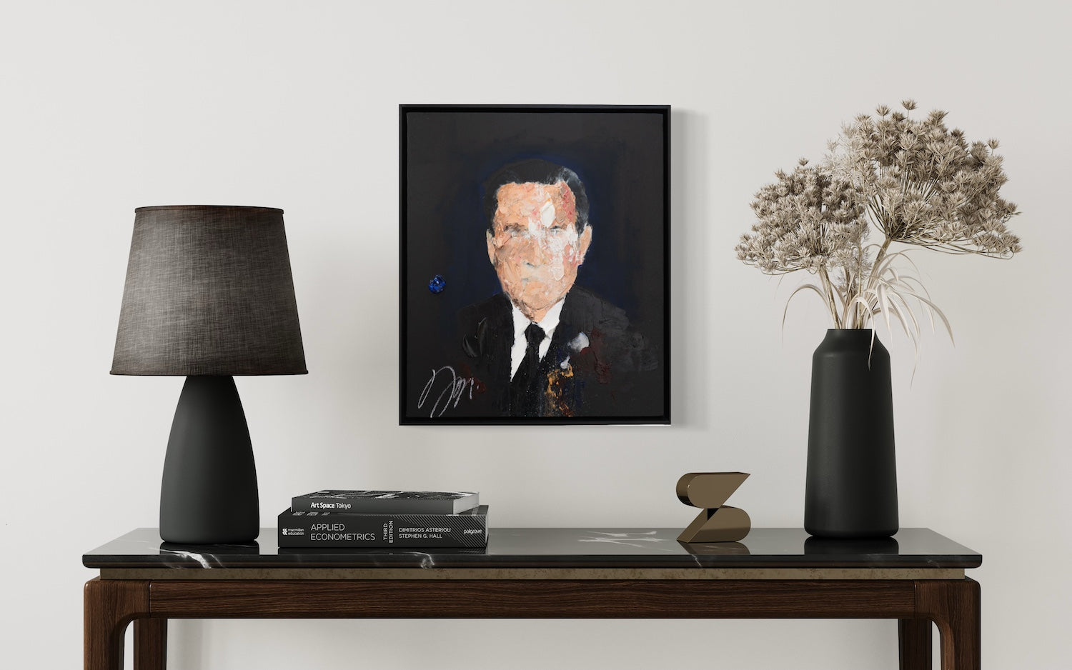 UNTITLED Portrait work (Richard Nixon) contemporary painting