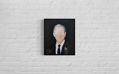 UNTITLED Portrait work (George W Bush) contemporary painting